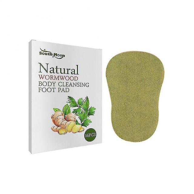 10-16pcs Detox Foot Patch Natural Ginger Wormwood Improve Sleep Blood Circulation on Productcaster.