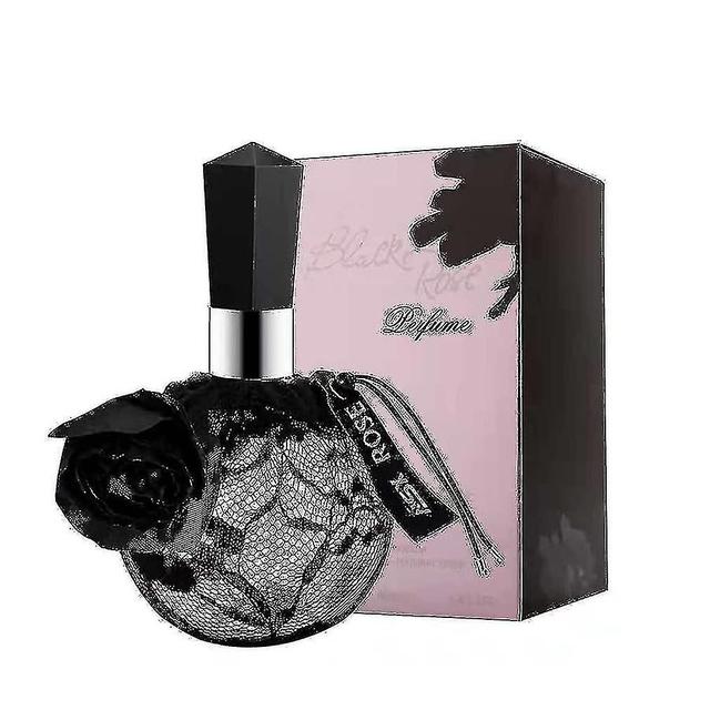 Frankreich Golden Temptation Spitze Damen Parfüm, Pheromon Parfüm für Frauen Ziehen Sie Männer an Romantische Rose Glitter_Mar Schwarz on Productcaster.