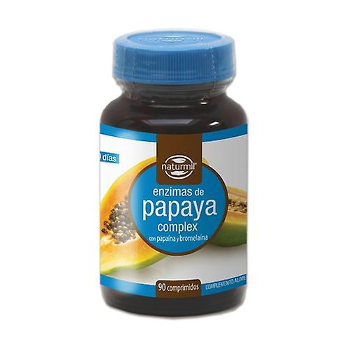 Naturmil Papaya complex enzymes 90 tablets on Productcaster.