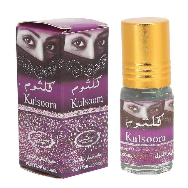 RollOn Olio Essenziale 3ML Olio di Profumo Musulmano Duraturo Senza Alcool Attar per Uomini Donne Deodorizzazione Del Corpo (Kulsoom) on Productcaster.