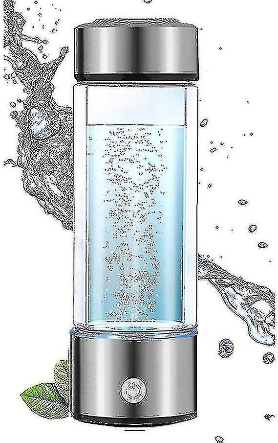 Portable Hydrogen Generator Water Bottle, Real Molecular Hydrogen Rich Water Generator Ionizer Maker Machine Bottle With Spe Chamber Technology on Productcaster.