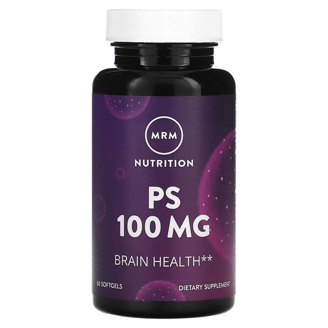 MRM Nutrition MRM Ernæring, PS, 100 mg, 60 Softgels on Productcaster.