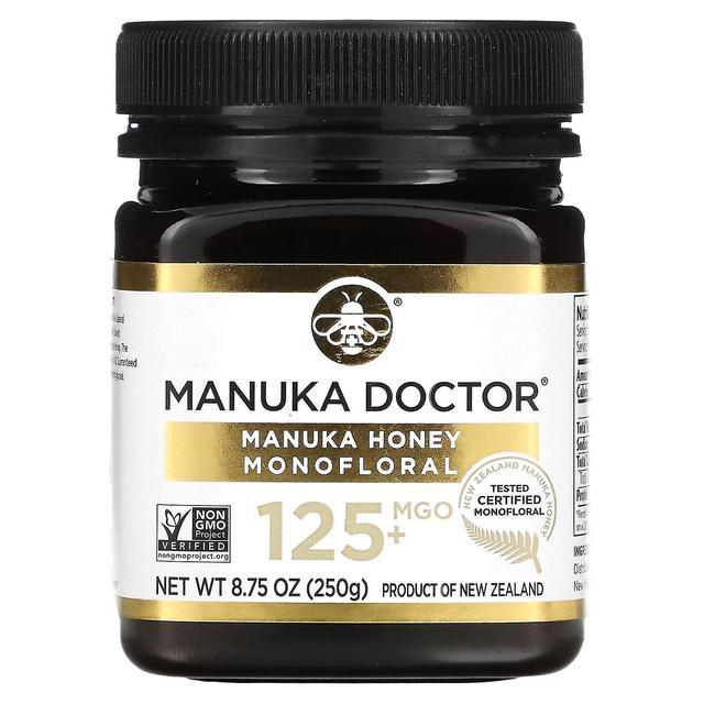 Manuka Doctor Manuka Læge, Manuka Honning Monofloral, MGO 125+, 8,75 oz (250 g) on Productcaster.