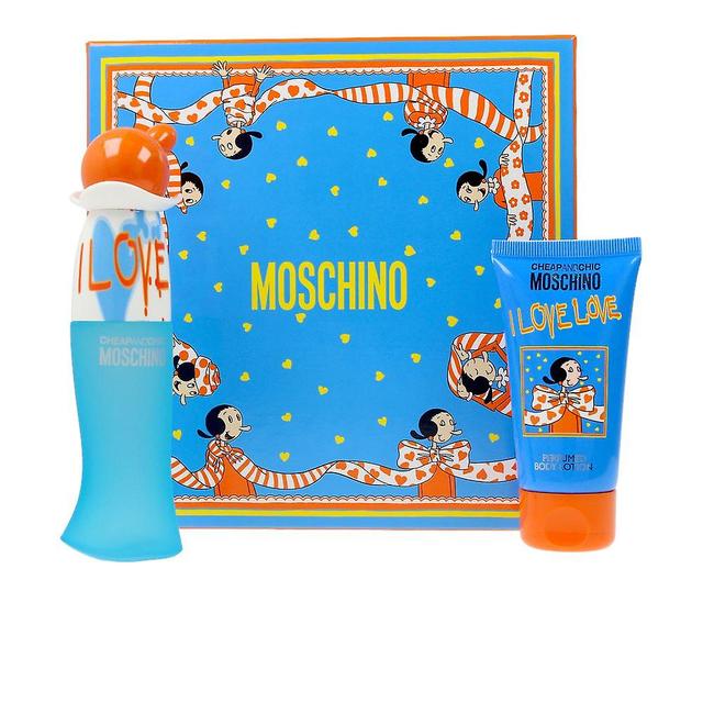 Moschino barato e chique eu amo Love Lot 2 Pcs Unisex 2 pz on Productcaster.