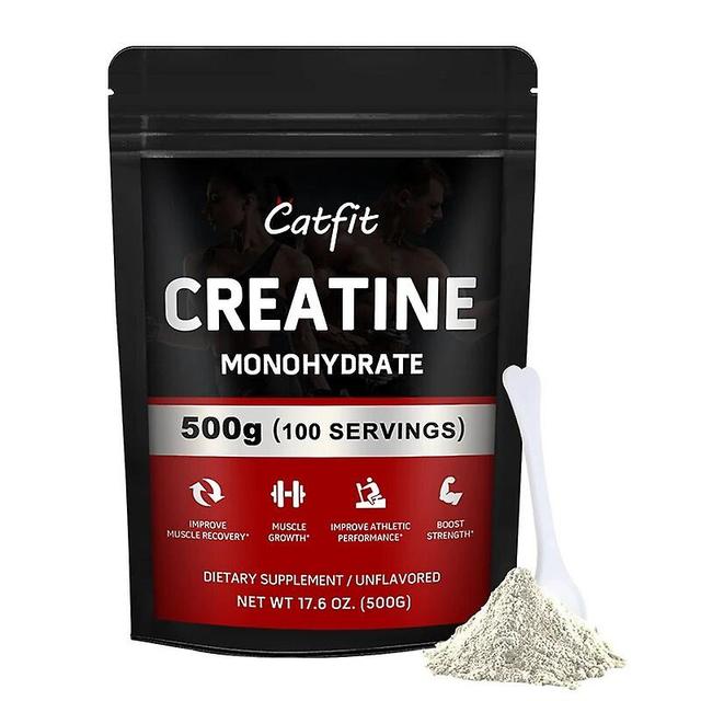 Catfit Kreatin-Monohydrat Verbessern Sie den Kraftzuwachs, bauen Sie Muskeln auf und steigern Sie die sportliche Leistung Muskelprotein für Gymhuam... on Productcaster.