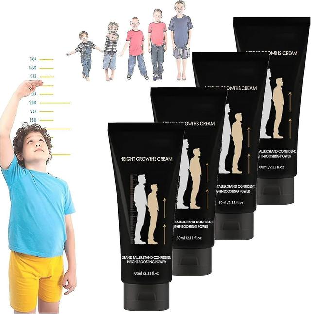 Height Growth Cream, Natural Peak Height Booster Leg Massage Gels, Height Increase Cream Stimulant For Adolescent Bone Growth -60g 4pcs - 240g on Productcaster.