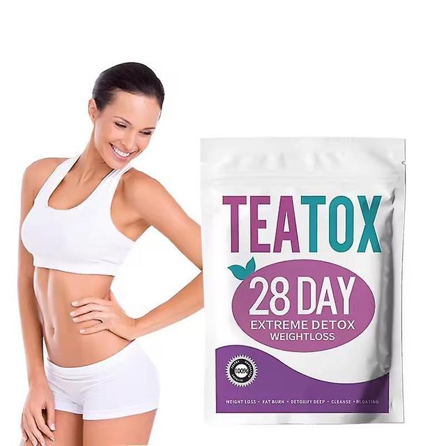 28Days Detox Tea zoštíhľujúce produkty na čistenie hrubého čreva a spaľovanie tukov DIUCAI1 on Productcaster.