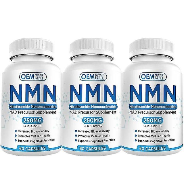 3x Pure-NMN Nikotínamid mononukleotid extrémna účinnosť 250mg kapsuly on Productcaster.