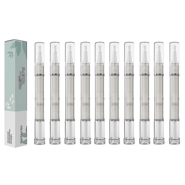 10pcs Healthroutinenail Care Pen Cosmetic Nail Fungus Treatment Quick Intensive For Nails With Aloe on Productcaster.