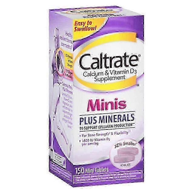 Caltrate Bone Health Advanced, Calcium Supplement, Minis, Tablets, 150 Ea on Productcaster.