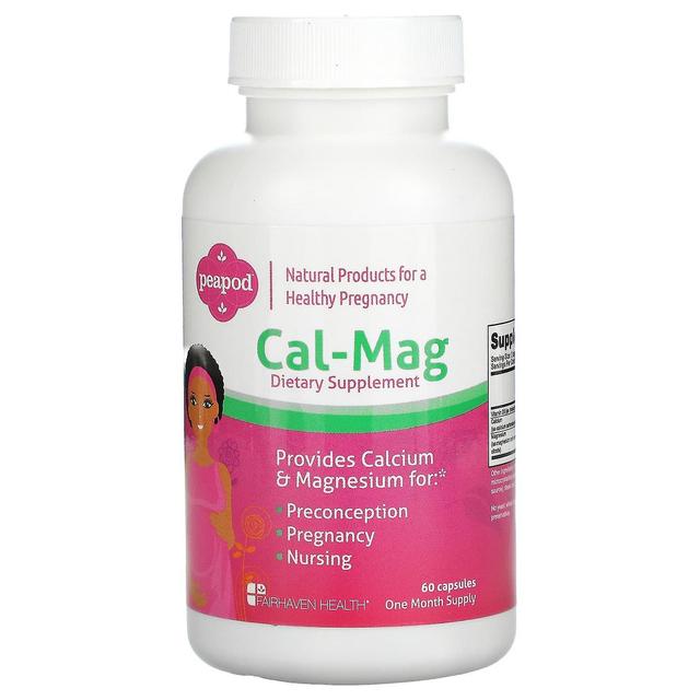 Fairhaven Health, Peapod, Cal-Mag, 60 Capsules on Productcaster.