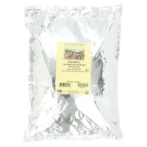 Starwest Botanicals Organic Peppermint Leaf C/s, 1 Lb (Pack of 1) on Productcaster.