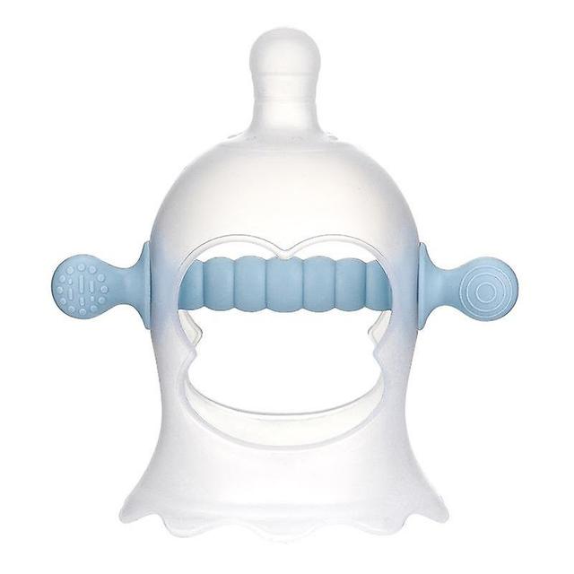 QS Baby Teething Toys Never Fall Baby Teething Toys 0-6 Months Baby Silicone Teeth 6-12 Months Baby Che on Productcaster.