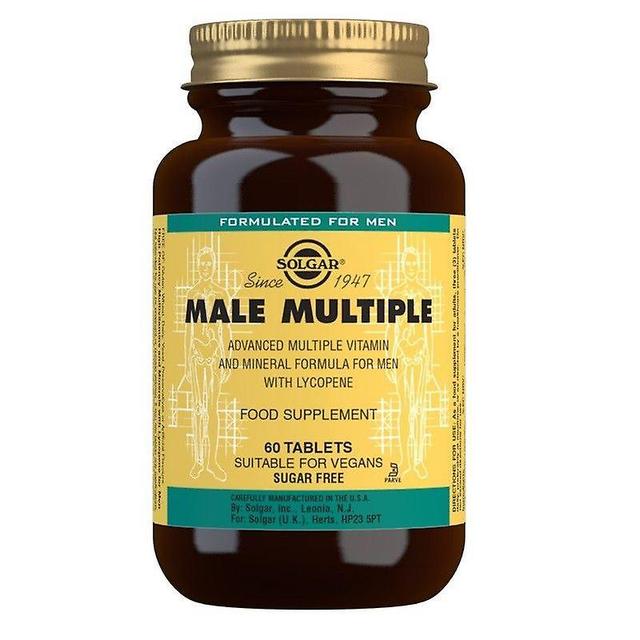 Solgar Male Multiple Tablets 60 (12543586) on Productcaster.