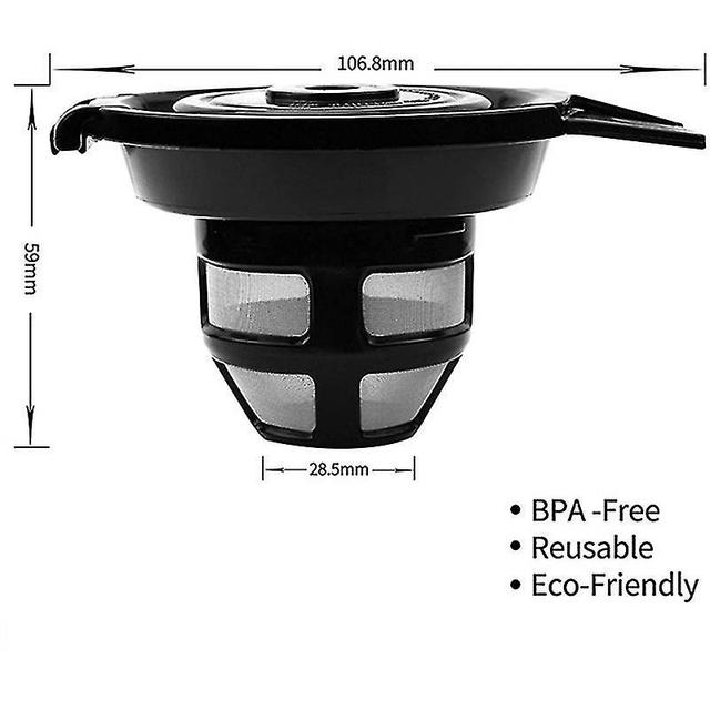 Coffee Filter For Hamilton 49979/ 2 Way Capsule With Spoon &Brush on Productcaster.