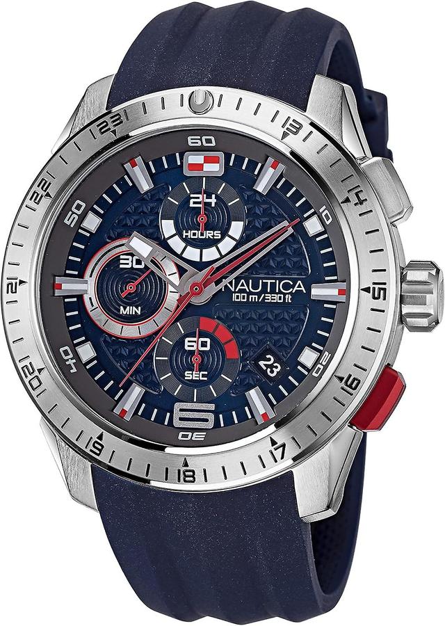 Nautica herenhorloge NAPNSF108 blauw on Productcaster.