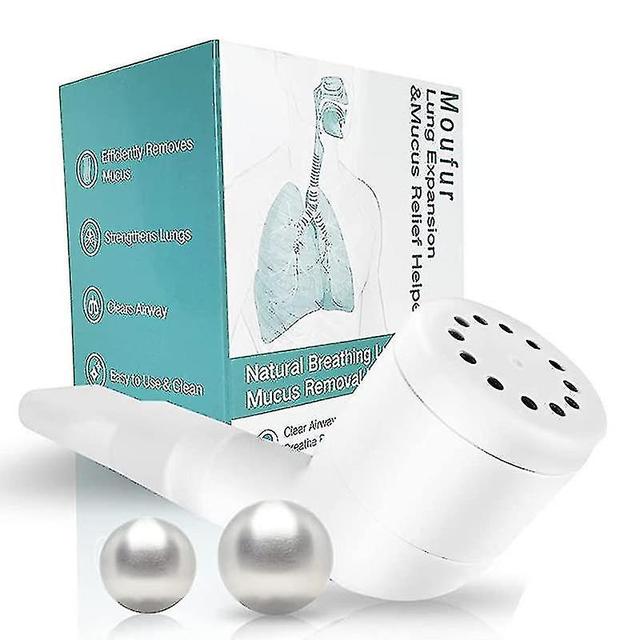 Breathing Machine Lung Exerciser & Mucus Remover - Naturally Clear Mucus With The Lung Exerciser Device on Productcaster.