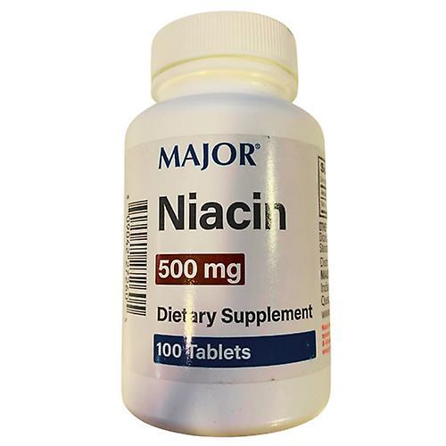 Major Pharmaceuticals Niacin, 100 Tabletten (6er-Pack) on Productcaster.