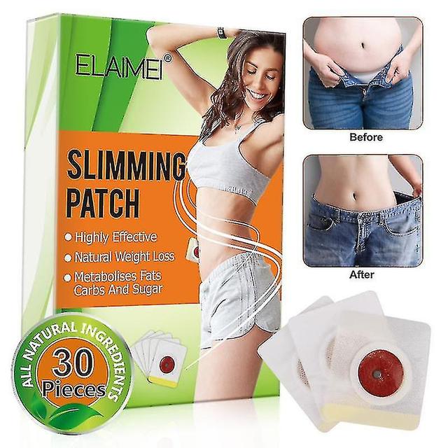 Tuno 30pcs Extra Strong Slimming Patches Fat Burner Burning Slimming Patch Belly Weight on Productcaster.