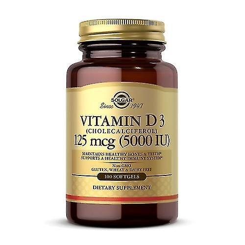 Vitamina D3 (colecalciferol), 5000 UI, 100 S Géis (Embalagem de 2) on Productcaster.