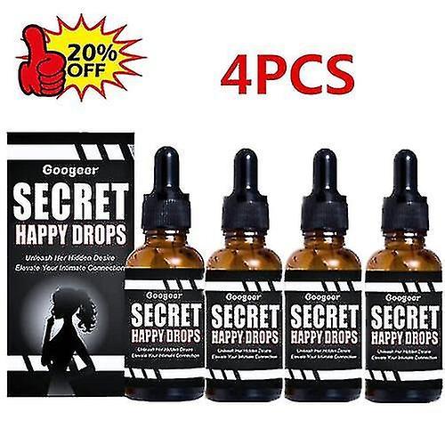 4pcs Pleasure Peak Oral-drops, Secret Happy Drops, Oral-drops on Productcaster.