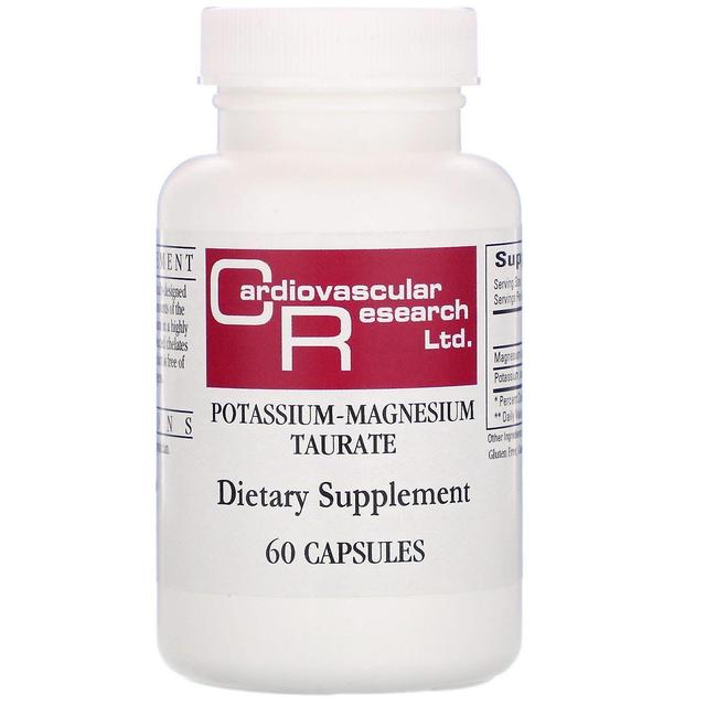 Cardiovascular Research, Potassium-Magnesium Taurate, 60 Capsules on Productcaster.