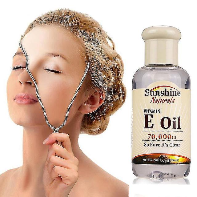 Sunshine Naturals Vitamin E Oil 70000iu Liquid 2.5 Oz Anti Aging Skin Care Oil-E on Productcaster.