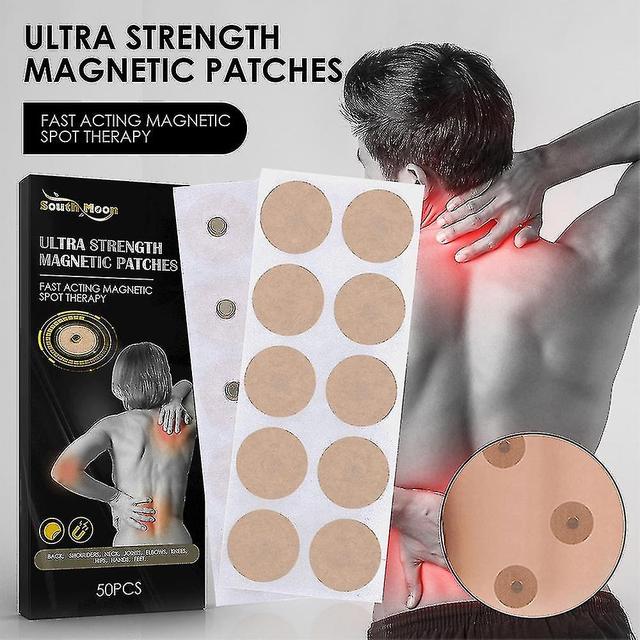 Magnetic Acupressure Patches Magnet Therapy Help Relieve Pain on Productcaster.