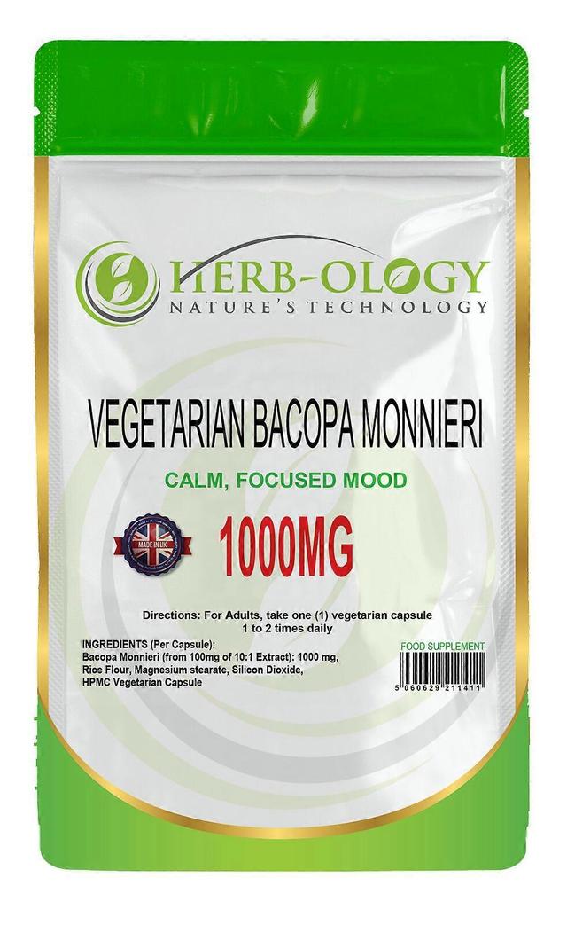 Herb-ology Bacopa Monnieri (1000mg) 1 Pouch (120 Capsules) on Productcaster.