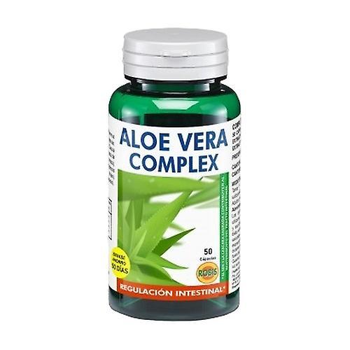 Robis Aloe vera complex intestinal regulation 50 capsules on Productcaster.