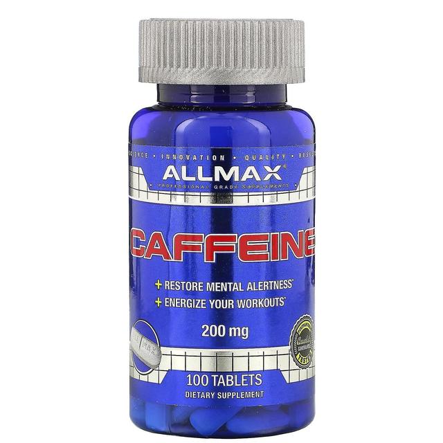 ALLMAX, Caffeine , 200 mg, 100 Tablets on Productcaster.