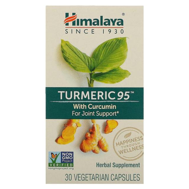 Himalaya, Turmeric 95 with Curcumin, 30 Vegetarian Capsules on Productcaster.