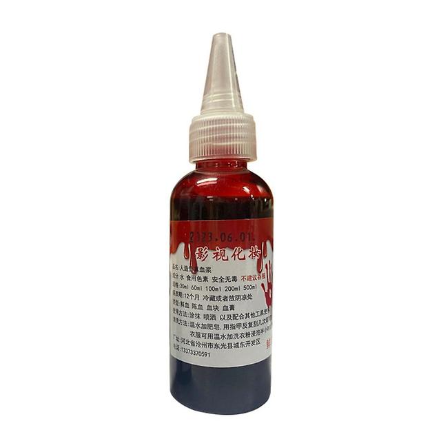 unbrand Halloween Liquid Blood Kostuum Stage Realistische Fake Blood 30/60/100/200/500ml 30ml on Productcaster.