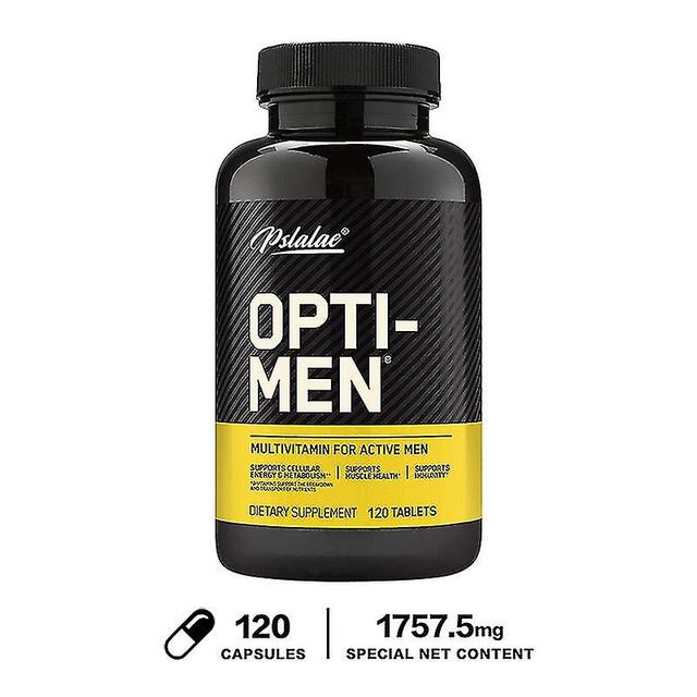 Guoguo Opti-men Capsules Daily Multivitamin With Vitamin C, Zinc And Vitamins D, E, B12 To Boost Immunity 120 Capsules on Productcaster.