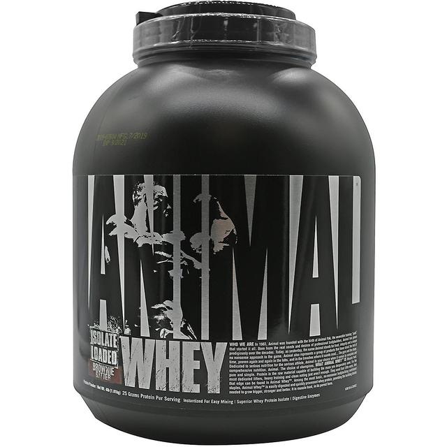 Universal Nutrition Animal Whey - 54 porties - Brownie Beslag Brown 54 Servings on Productcaster.