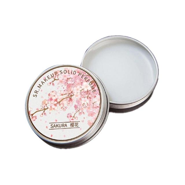 5 Pcs Women Solid Perfume Portable Solid Balm Long-lasting Fragrances Elegant Female Solid Perfumes(cherry Blossoms) on Productcaster.