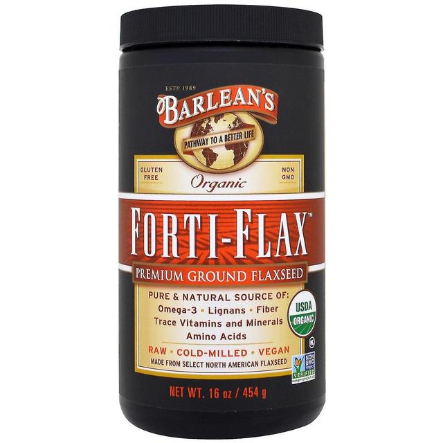 Barlean's, Bio Forti-Flax, Premium Ground Flaxed, 16 oz (454 g) on Productcaster.