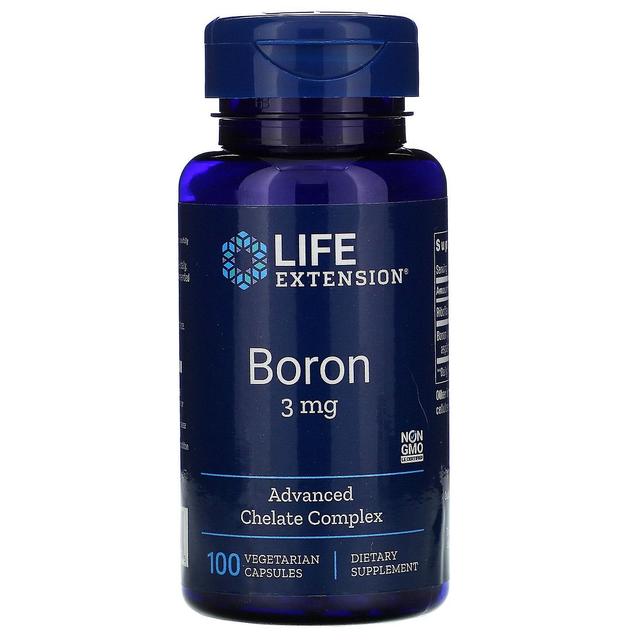 Life Extension Käyttöiän pidentäminen, Boori, 3 mg, 100 Kasviskapselia on Productcaster.