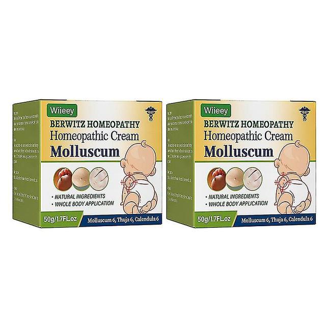 Children's Molluscum Wart Cream - Relieves Skin Burning and Itching 2pcs on Productcaster.