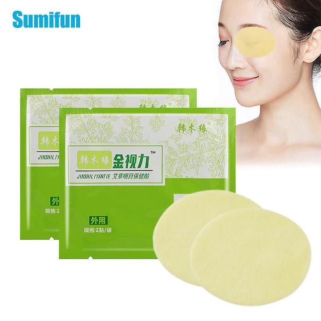 Qian 8pc Eyesight Care Patch Protect Eyesight Good Vision Relieve Eye Fatigue Myopia Amblyopia Treatment Chinese Herbal Plaster C2326 on Productcaster.