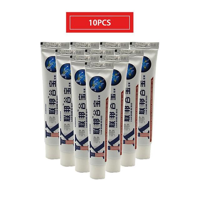 Qian 10pcs Natürliche schnelle Linderung Schmerz Balsam Analgetische Creme Rheumatoide Arthritis Knochen Gegenschmerz Cool Typ Lian Bang Gu Bao 10p... on Productcaster.