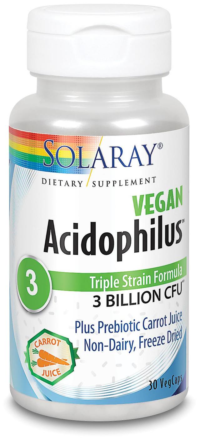 Solaray Acidophilus Plus 30 Capsule on Productcaster.