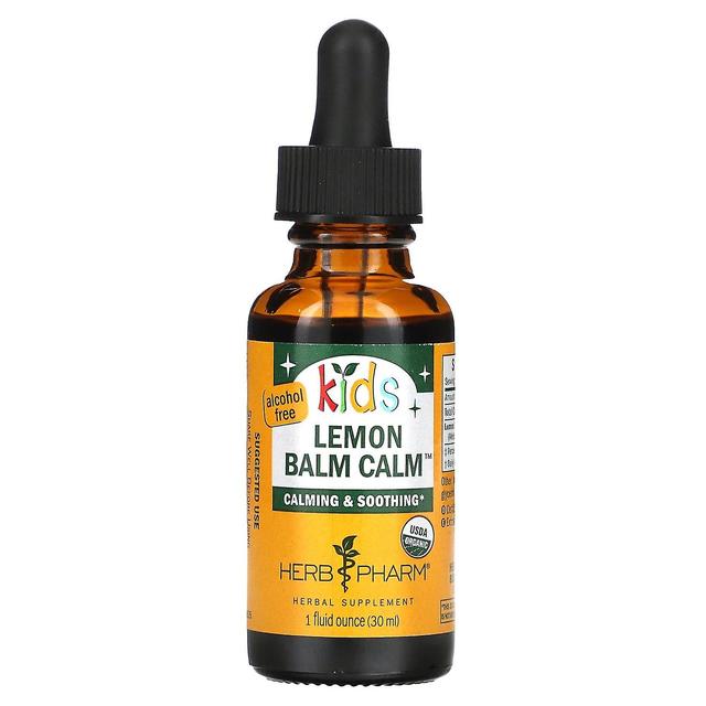 Herb Pharm, Kids Lemon Melissa rauhallinen, alkoholiton, 1 fl oz (30 ml) on Productcaster.