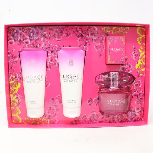 Versace Bright Crystal Absolu Eau De Parfum 4-Pcs Set / New With Box 32 on Productcaster.