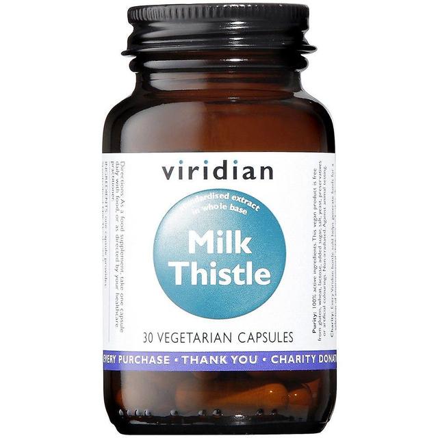 Viridian Milk Thistle Herb/Seed Extract Veg Caps 30 (840) on Productcaster.