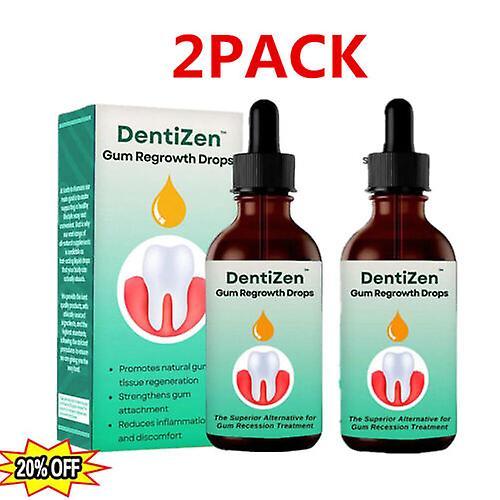 2PACK DentiZen Gum Regrowth Drops 30ml on Productcaster.