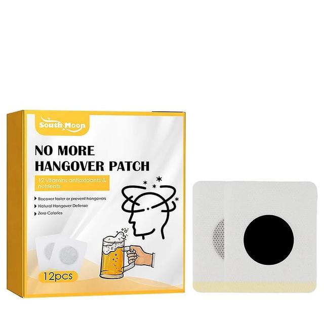 Qian 12Pcs/box Quit Drinking Patch Relieve Alcohol Addiction Alcoholism Sticker Protect Liver Hangover Chinese Herb Body Care Plaster 12pcs 1box on Productcaster.