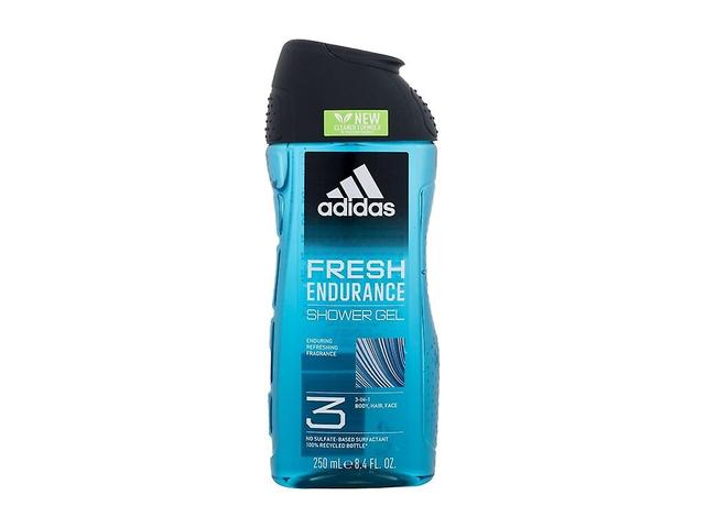 Adidas - Fresh Endurance Shower Gel 3-i-1 Ny Cleaner Formula - For menn, 250 ml on Productcaster.