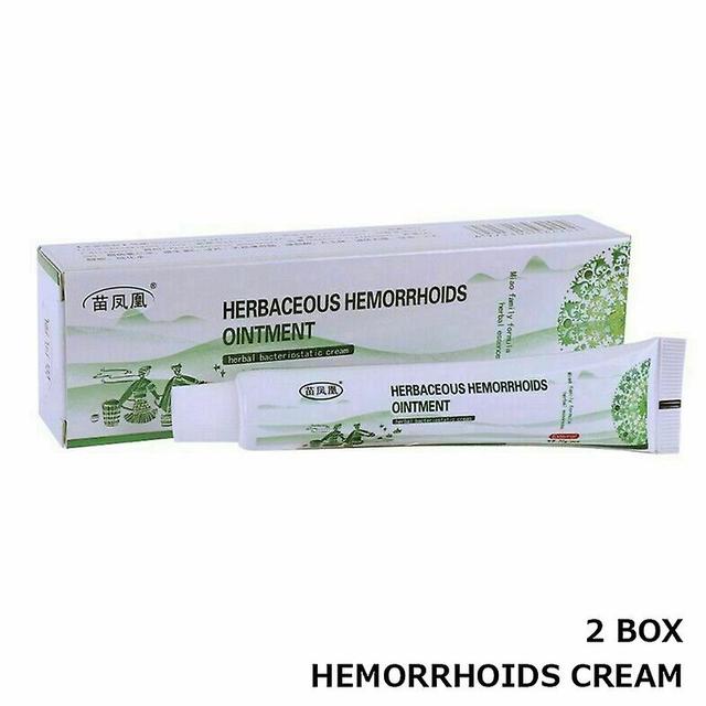 unbrand 50% Hemorrhoid Fissure Cream Ointment Fast Relief Portable For Women Men Adult New 2 Box Hemorrhoids Cream on Productcaster.