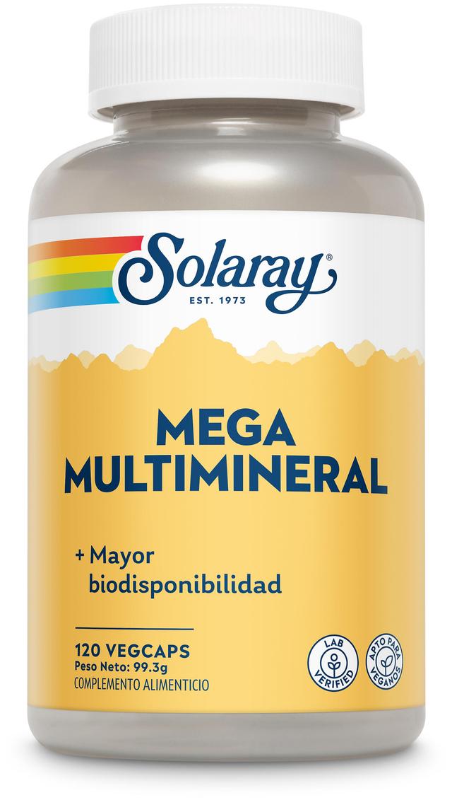 Solaray Mega Multi Mineral 120 zeleninové kapsuly on Productcaster.